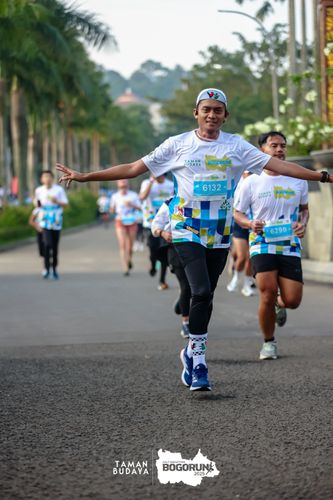 Race photo from Taman Budaya x BOGORUN 2025
