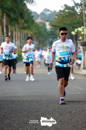 Race photo from Taman Budaya x BOGORUN 2025