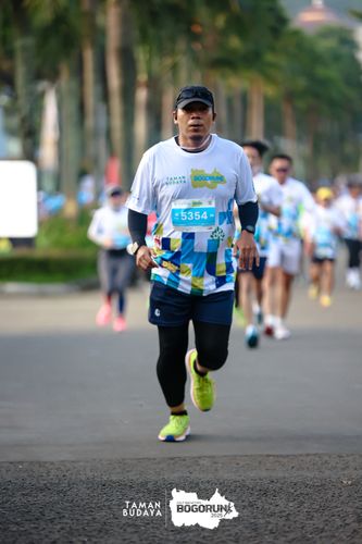 Race photo from Taman Budaya x BOGORUN 2025