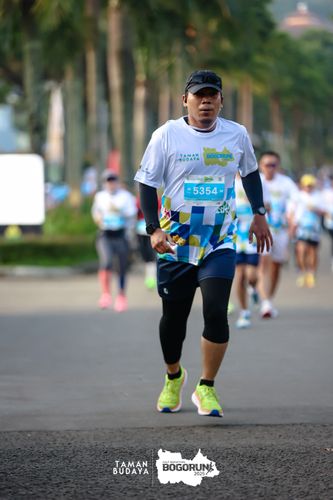 Race photo from Taman Budaya x BOGORUN 2025
