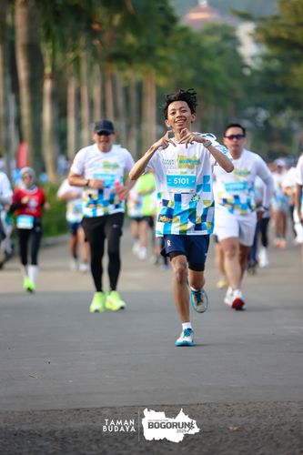 Race photo from Taman Budaya x BOGORUN 2025