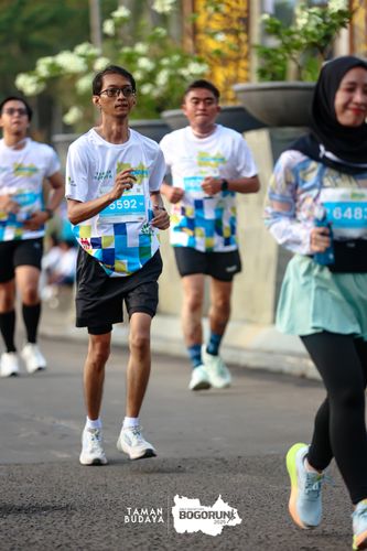 Race photo from Taman Budaya x BOGORUN 2025