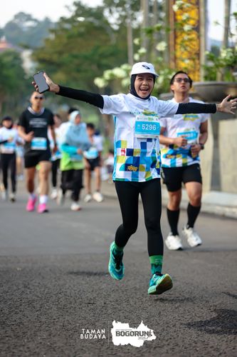 Race photo from Taman Budaya x BOGORUN 2025