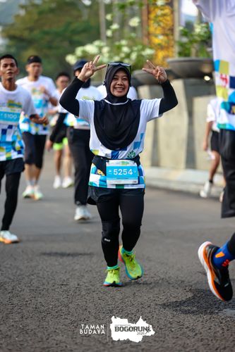 Race photo from Taman Budaya x BOGORUN 2025