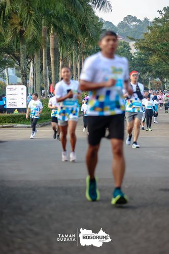 Race photo from Taman Budaya x BOGORUN 2025