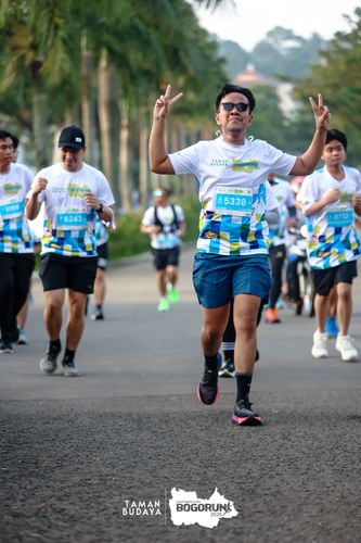 Race photo from Taman Budaya x BOGORUN 2025