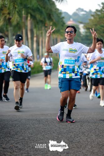 Race photo from Taman Budaya x BOGORUN 2025