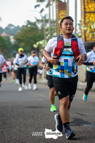 Race photo from Taman Budaya x BOGORUN 2025