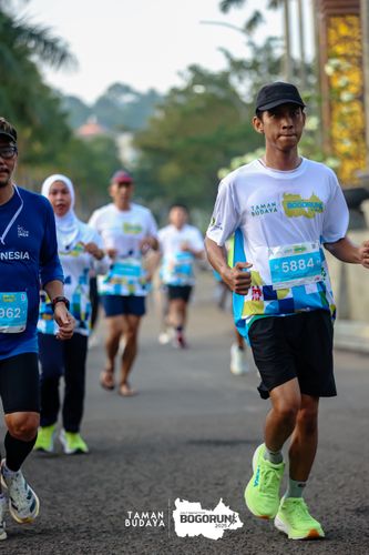 Race photo from Taman Budaya x BOGORUN 2025