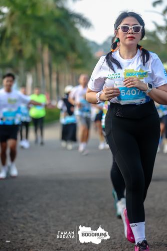 Race photo from Taman Budaya x BOGORUN 2025