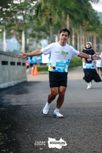 Race photo from Taman Budaya x BOGORUN 2025