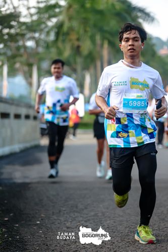 Race photo from Taman Budaya x BOGORUN 2025