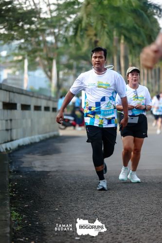 Race photo from Taman Budaya x BOGORUN 2025
