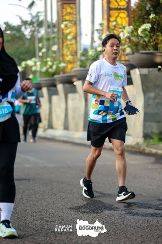Race photo from Taman Budaya x BOGORUN 2025