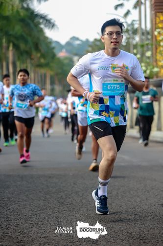 Race photo from Taman Budaya x BOGORUN 2025