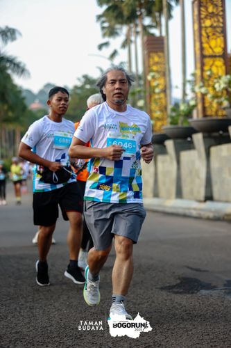 Race photo from Taman Budaya x BOGORUN 2025