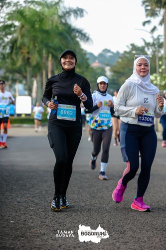 Race photo from Taman Budaya x BOGORUN 2025