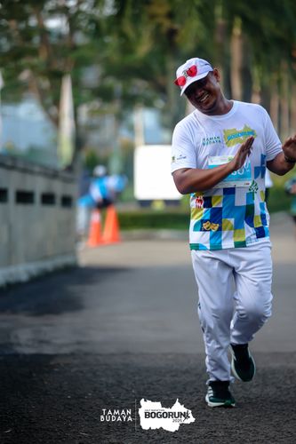 Race photo from Taman Budaya x BOGORUN 2025