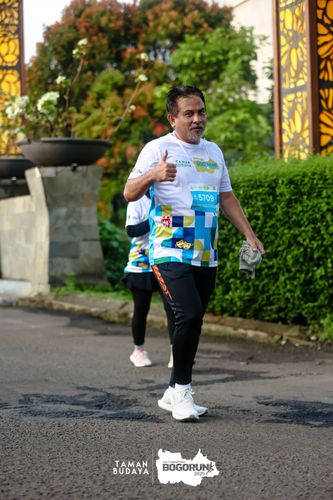 Race photo from Taman Budaya x BOGORUN 2025