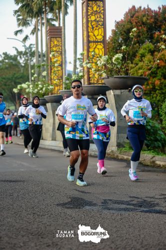 Race photo from Taman Budaya x BOGORUN 2025
