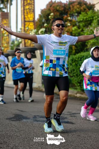 Race photo from Taman Budaya x BOGORUN 2025