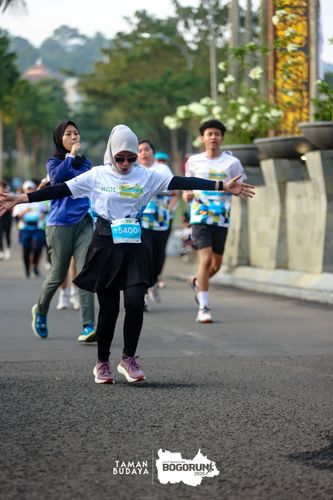 Race photo from Taman Budaya x BOGORUN 2025