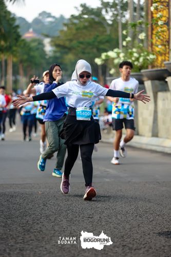 Race photo from Taman Budaya x BOGORUN 2025