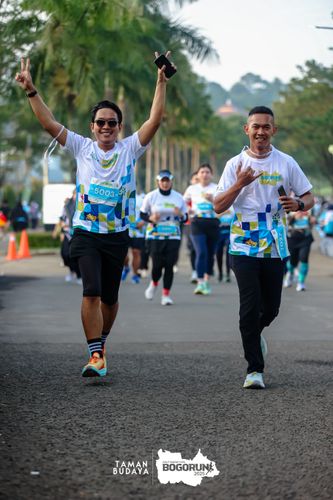 Race photo from Taman Budaya x BOGORUN 2025
