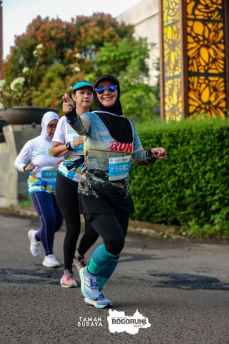 Race photo from Taman Budaya x BOGORUN 2025