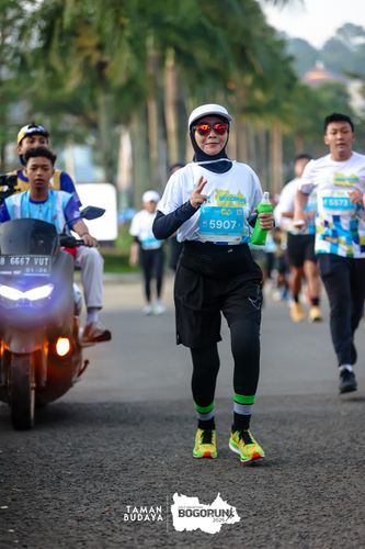 Race photo from Taman Budaya x BOGORUN 2025