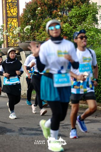 Race photo from Taman Budaya x BOGORUN 2025