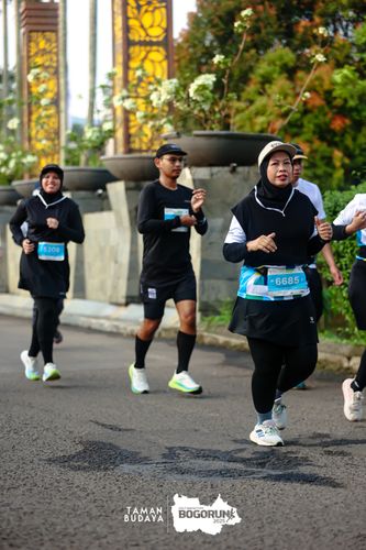 Race photo from Taman Budaya x BOGORUN 2025
