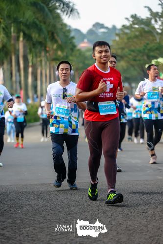 Race photo from Taman Budaya x BOGORUN 2025