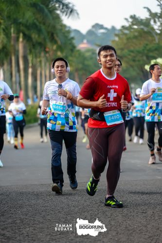 Race photo from Taman Budaya x BOGORUN 2025