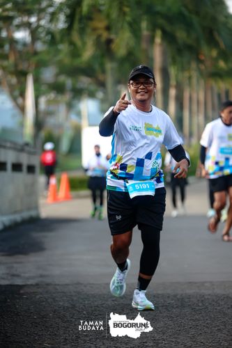 Race photo from Taman Budaya x BOGORUN 2025