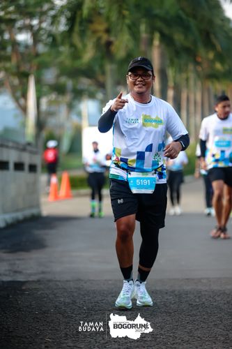 Race photo from Taman Budaya x BOGORUN 2025