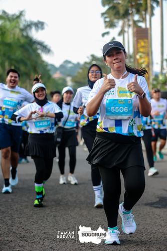 Race photo from Taman Budaya x BOGORUN 2025
