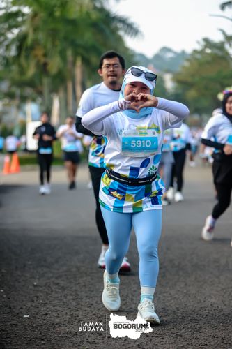 Race photo from Taman Budaya x BOGORUN 2025