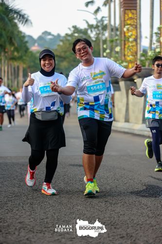 Race photo from Taman Budaya x BOGORUN 2025