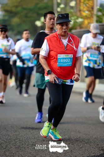 Race photo from Taman Budaya x BOGORUN 2025