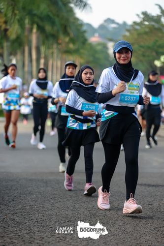 Race photo from Taman Budaya x BOGORUN 2025