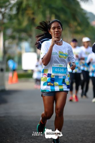 Race photo from Taman Budaya x BOGORUN 2025