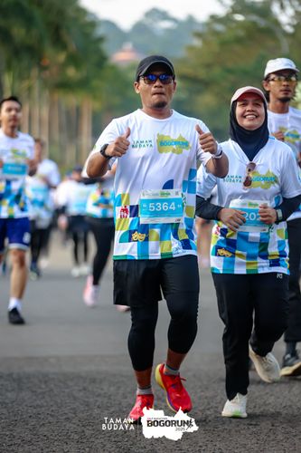 Race photo from Taman Budaya x BOGORUN 2025