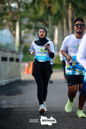 Race photo from Taman Budaya x BOGORUN 2025