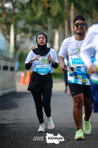 Race photo from Taman Budaya x BOGORUN 2025