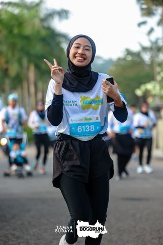 Race photo from Taman Budaya x BOGORUN 2025