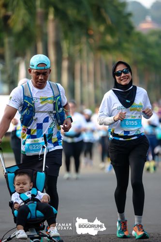 Race photo from Taman Budaya x BOGORUN 2025