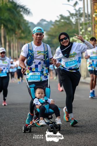 Race photo from Taman Budaya x BOGORUN 2025