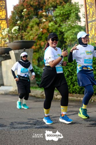 Race photo from Taman Budaya x BOGORUN 2025