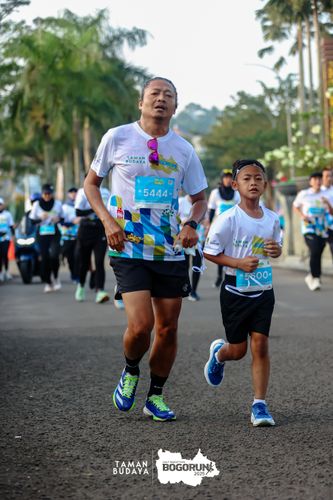 Race photo from Taman Budaya x BOGORUN 2025
